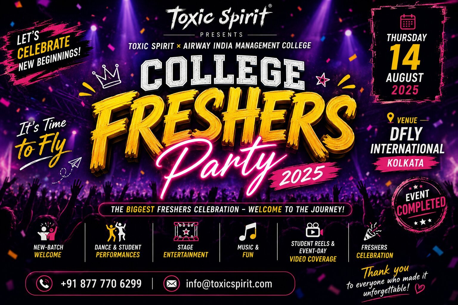 Airway India Freshers Party 2025